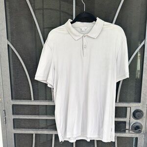Calvin Klein Gray Polo Shirt Classic Style